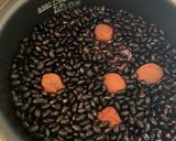 黒豆梅ご飯作り方4写真