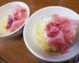 慌ただしい朝に生ハム生たまご御飯☺️♥️作り方1写真