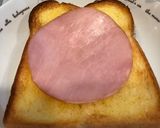 シロップでもOK♪ハニー☆ハムトースト作り方3写真