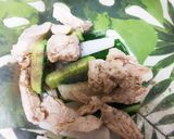 簡単→一品にε(ﾉ･∀･)ﾂ茹で鶏ベジ♪作り方3写真
