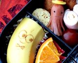 気負わずキャラ弁＊バナナくん作り方2写真