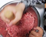 くずれにくい☆ハンバーグ作り方1写真