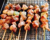 ねぎ塩ダレで！焼き鳥作り方7写真