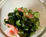 定番料理【たっぷりワカメの酢の物】作り方3写真