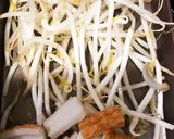節約ひとり飯♡もやしと卵の中華味丼作り方1写真