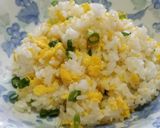 鶏ガラと炒り卵で♪チャーハン風混ぜご飯作り方3写真