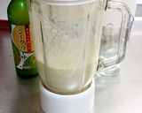 リンゴとセロリのシークヮーサースムージー作り方3写真