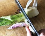 ウドの処理と梅酢のきんぴら作り方1写真
