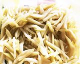 ウドの処理と梅酢のきんぴら作り方4写真