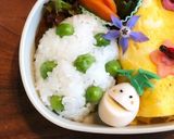 保育園のお弁当(2019.5)作り方1写真