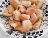 簡単♪れんこんと鶏胸肉の甘酢炒め作り方6写真
