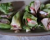 貴女風味でポン酢でレタス巻❤️ゆりさん風作り方5写真