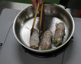 塩もみキャベツの豚肉巻き作り方3写真