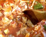 鶏もも肉と野菜のトマト缶煮込み♪作り方9写真