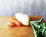 無添加の味、大根、ニンジン手作りカクテキ作り方1写真