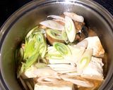 簡単♡サバ味噌缶の豆腐煮作り方2写真