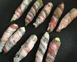 おくら肉巻き照り焼き作り方6写真