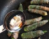 おくら肉巻き照り焼き作り方9写真