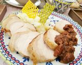 干し柿ソースを添えたローストポーク♪作り方6写真