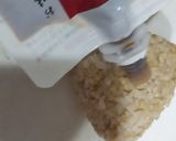 玄米焼き味噌おにぎり作り方1写真