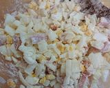 カリとろかき揚げ~玉ねぎコーンウインナー作り方5写真