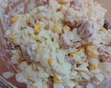 カリとろかき揚げ~玉ねぎコーンウインナー作り方6写真