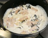 豚バラ肉ときくらげのラーメン風パスタ作り方4写真