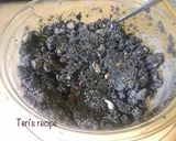 天然酵母ライ麦デトックス竹炭ビスコッティ作り方3写真