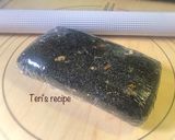 天然酵母ライ麦デトックス竹炭ビスコッティ作り方5写真