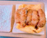 アスパラの肉巻き串カツでサンドイッチ作り方8写真
