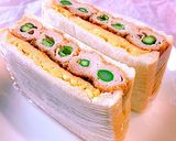 アスパラの肉巻き串カツでサンドイッチ作り方10写真