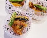 女子高生お弁当★冷やし天ぷらそば作り方2写真