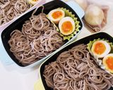 女子高生お弁当★冷やし天ぷらそば作り方3写真