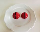 可愛いトマトのてんとう虫＊サラダのデコに作り方3写真