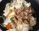 基本の野菜炒め作り方10写真