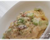 空豆のクリームパスタ作り方5写真