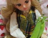 リカちゃんサイズ♡絹さやブラックペッパー作り方1写真