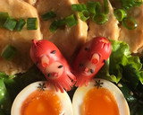 簡単 キャラ弁 おかず 着ぐるみ星人①作り方18写真