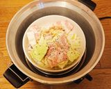 電鍋で簡単!キャベツとベーコン蒸し作り方4写真