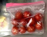 簡単♪一瞬、プチトマトの皮むき作り方2写真