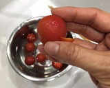 簡単♪一瞬、プチトマトの皮むき作り方4写真