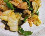 鶏肉と野菜のコチュカレー炒め♡作り方3写真