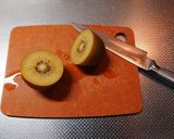 甘酸っぱい♪キウイシャーベット作り方1写真