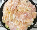 塩麹漬け鶏むね肉白菜白葱のフライパン蒸し作り方6写真