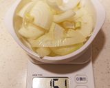 電鍋で簡単!さば缶と玉ねぎのパスタ作り方1写真