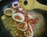 イカとトマトのパスタ作り方3写真