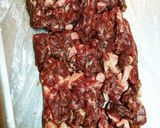 青椒肉絲(肉とピーマンオイスター炒め)作り方1写真