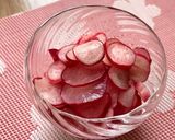 ラディッシュの甘酢漬け作り方3写真