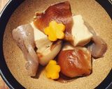 優しい味付け◎しいたけと高野豆腐の煮物作り方7写真