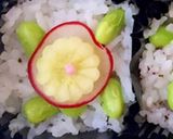 運動会　お重　盛り付け　ご飯もの作り方3写真